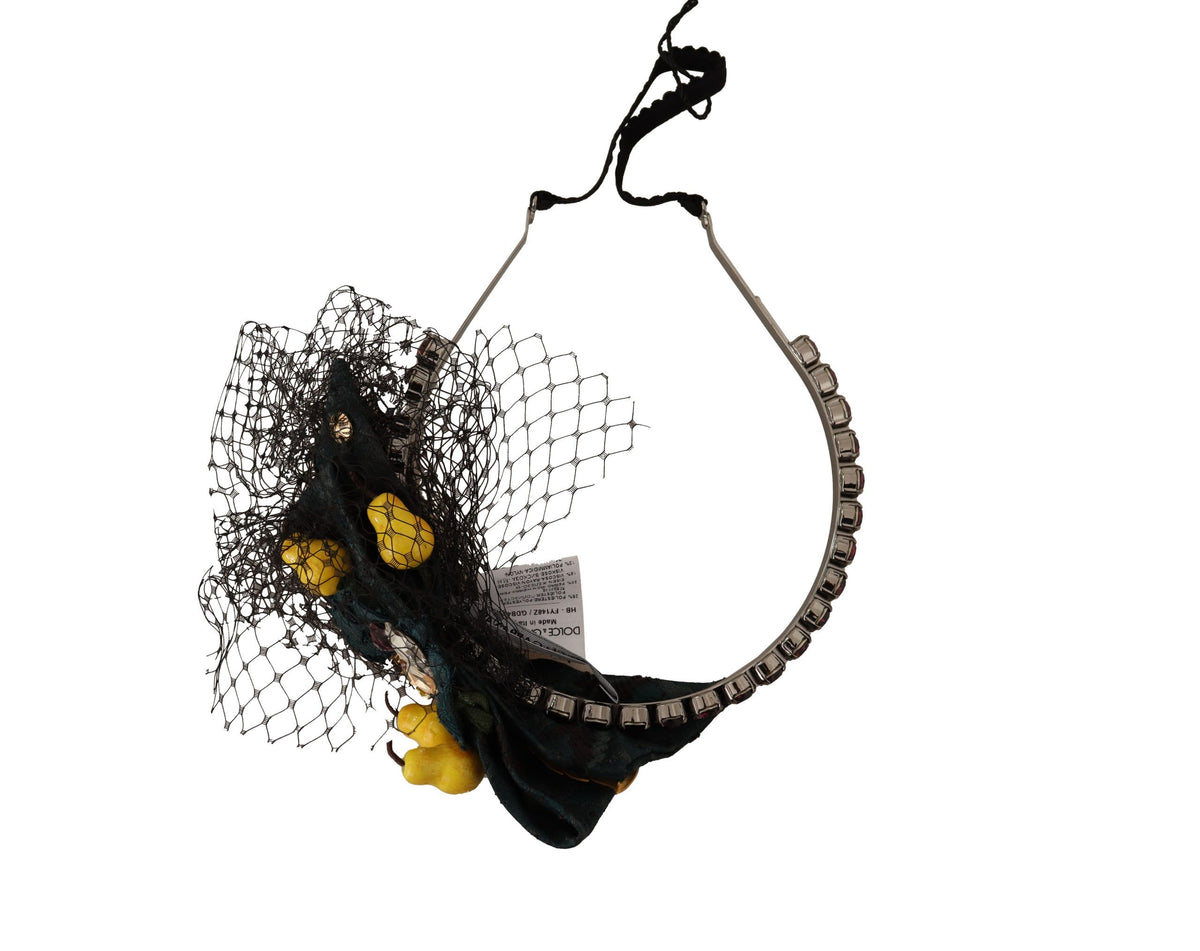 Purple Crystal Diadem Headband Lemons Sicily Tiara