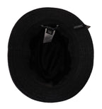 Gray Virgin Wool Logo Fedora Trilby Cappello Hat