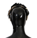 Clear Crystal Brown Hair Headband