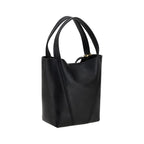 Black Calf Leather Bos Taurus Shoulder Bag