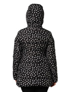 Black Puffer Hooded Zip Reversible Jacket
