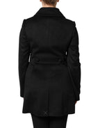 Black Wool Sartoria Italiano Blazer Jacket