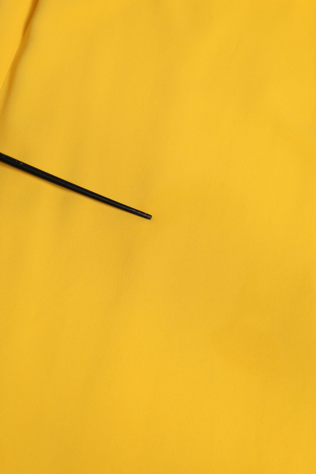 Yellow One Shoulder Side Slit Sheath Dress