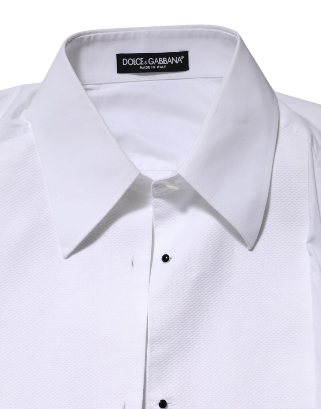 White Cotton Long Sleeves Collared Top Shirt