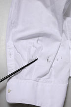 White Cotton Long Sleeves Formal Top Shirt