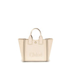 Beige Cotton Handbag