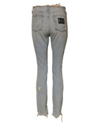 Light Blue High Waist Skinny Denim Jeans