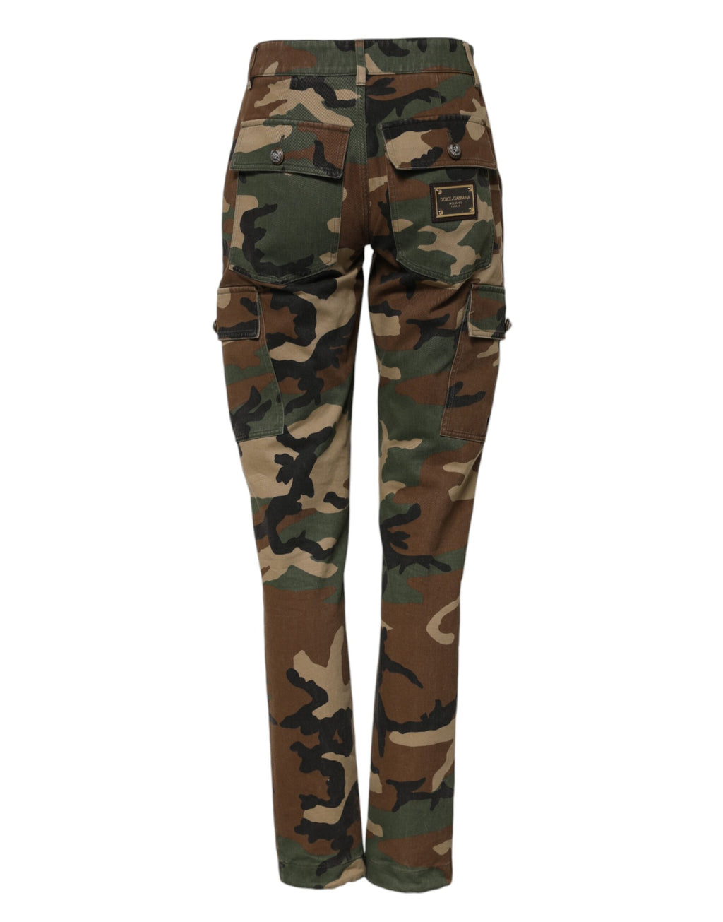 Multicolor Camouflage Cargo Pants