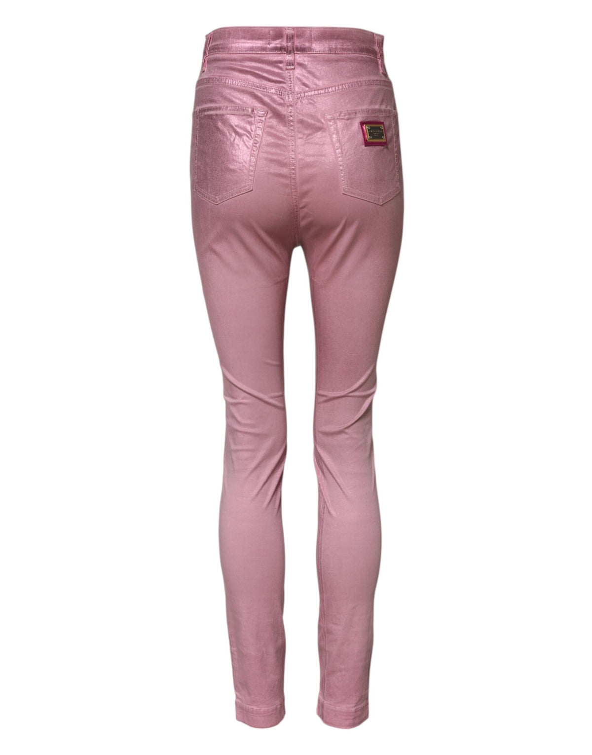Pink GRACE High Waisted Skinny Denim Jeans