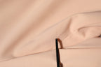 Beige Polyester Mid Waist Tapered Pants