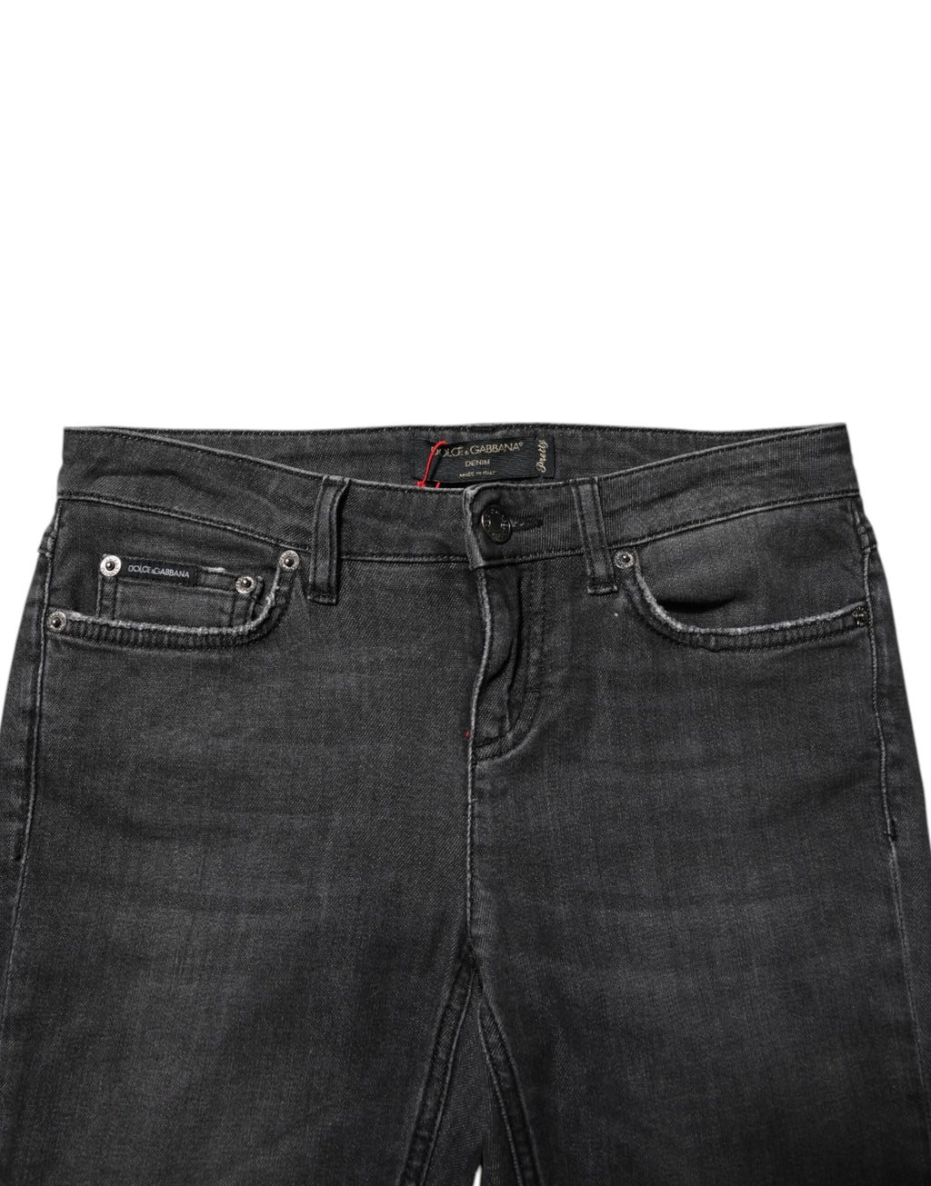 Black Cotton Low Waist Skinny Denim Jeans