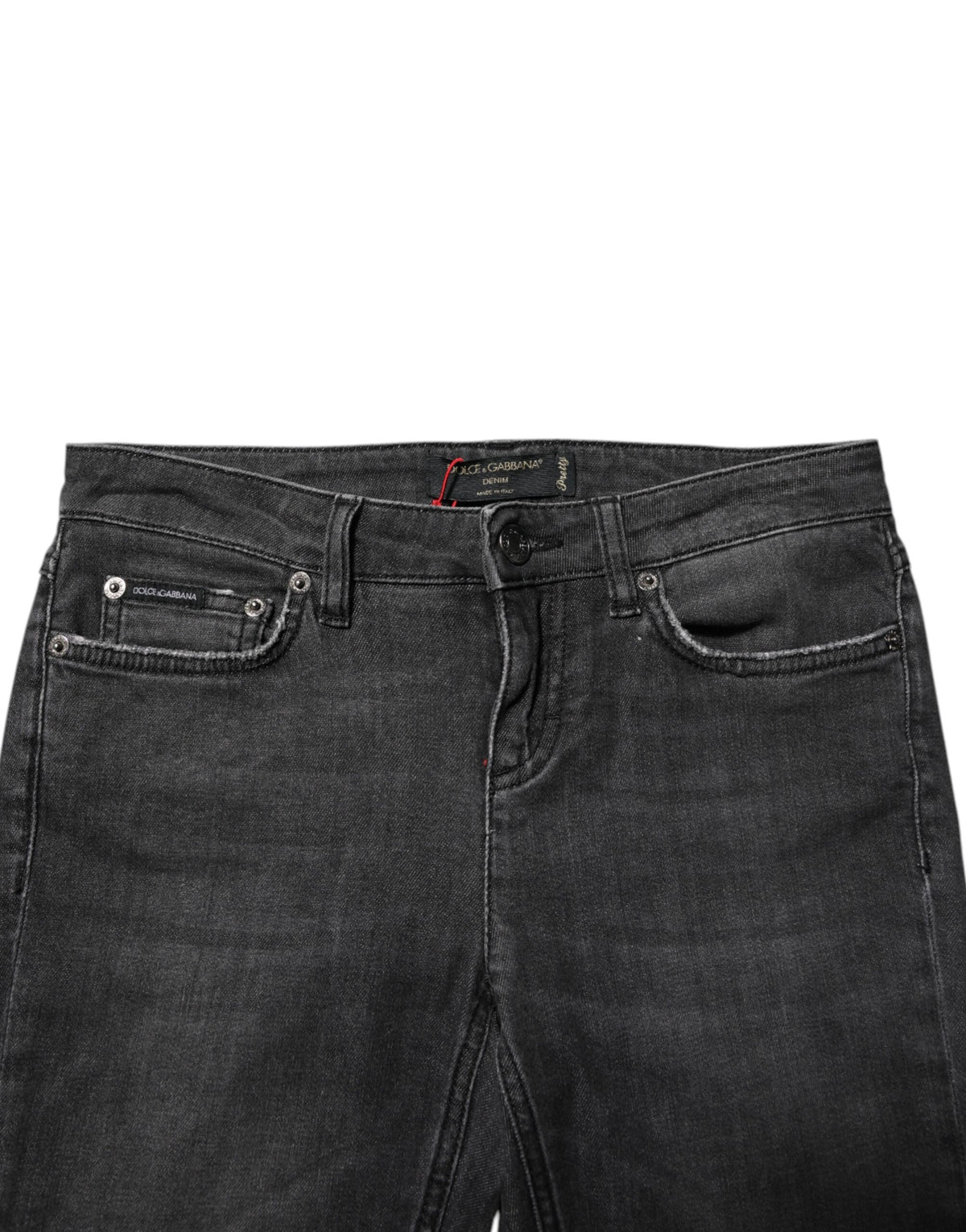 Black Cotton Low Waist Skinny Denim Jeans