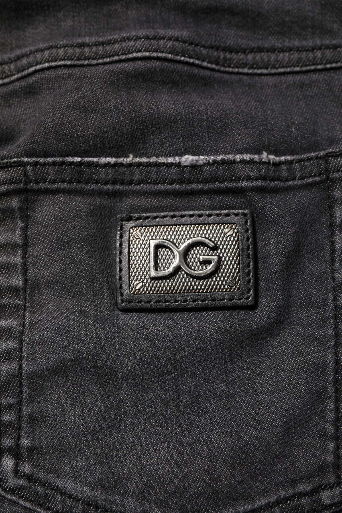 Black Cotton Low Waist Skinny Denim Jeans