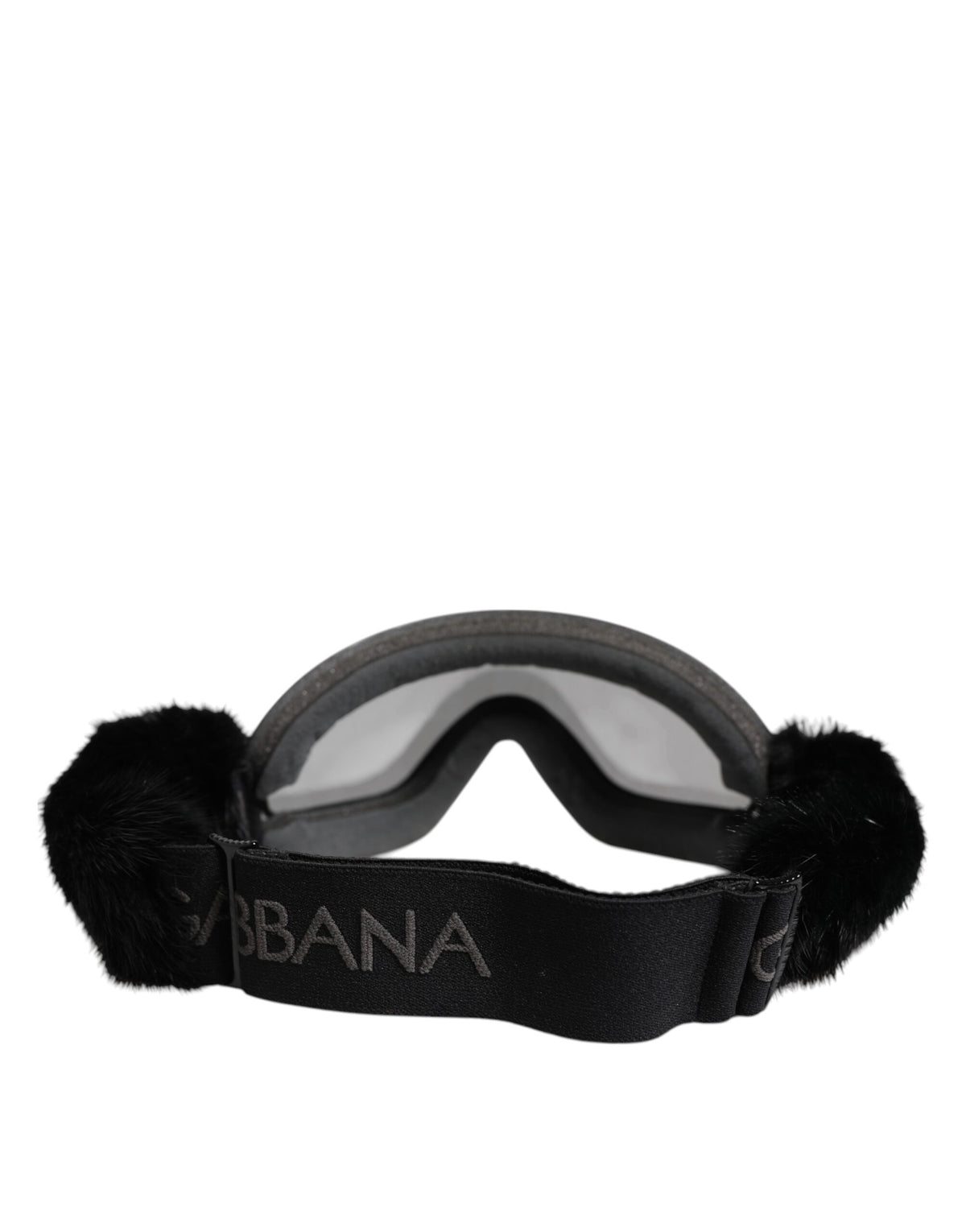 Black Bi0759 Lace Mirrored Ski Goggles Mask Sunglasses