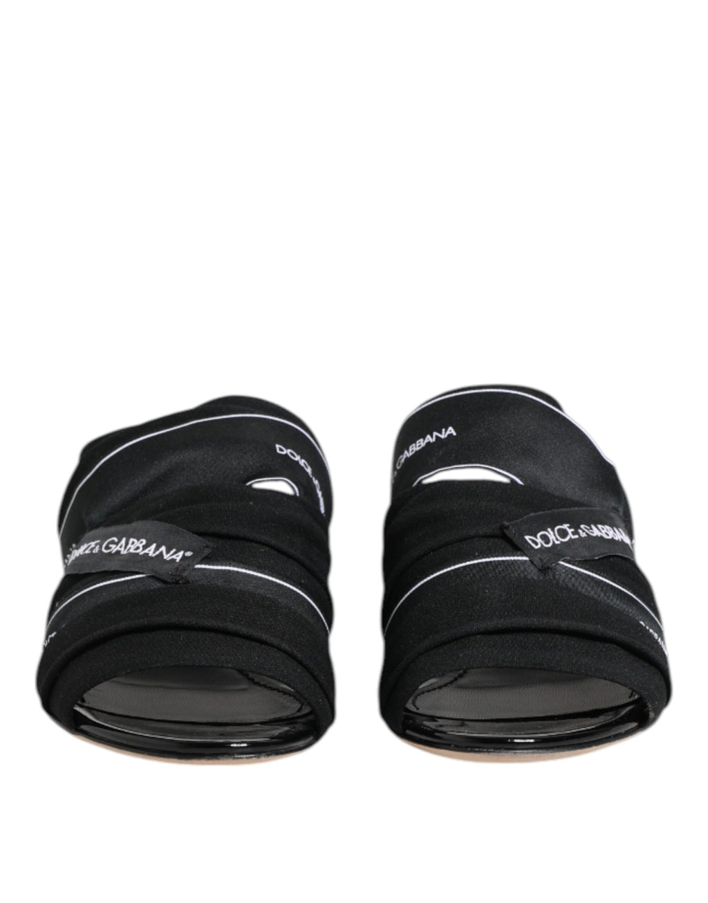 Black Slides Slip On Sandals Shoes