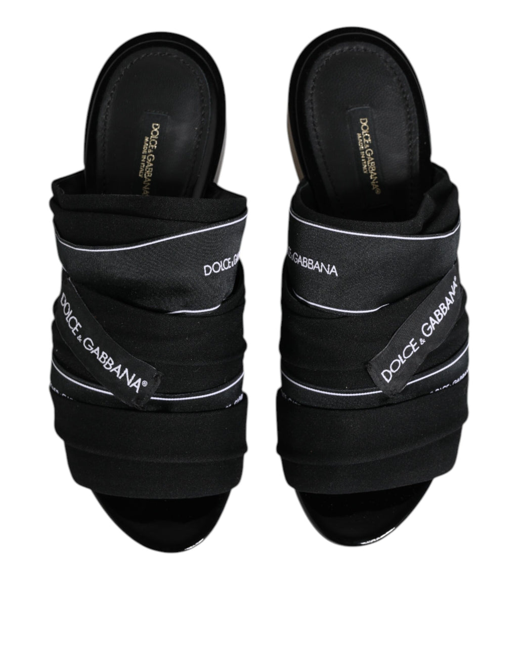 Black Slides Slip On Sandals Shoes