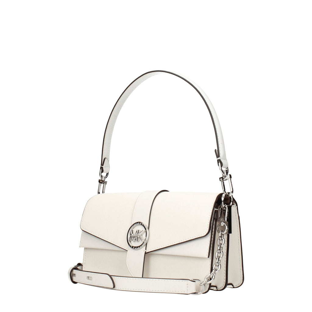White Leather Handbag