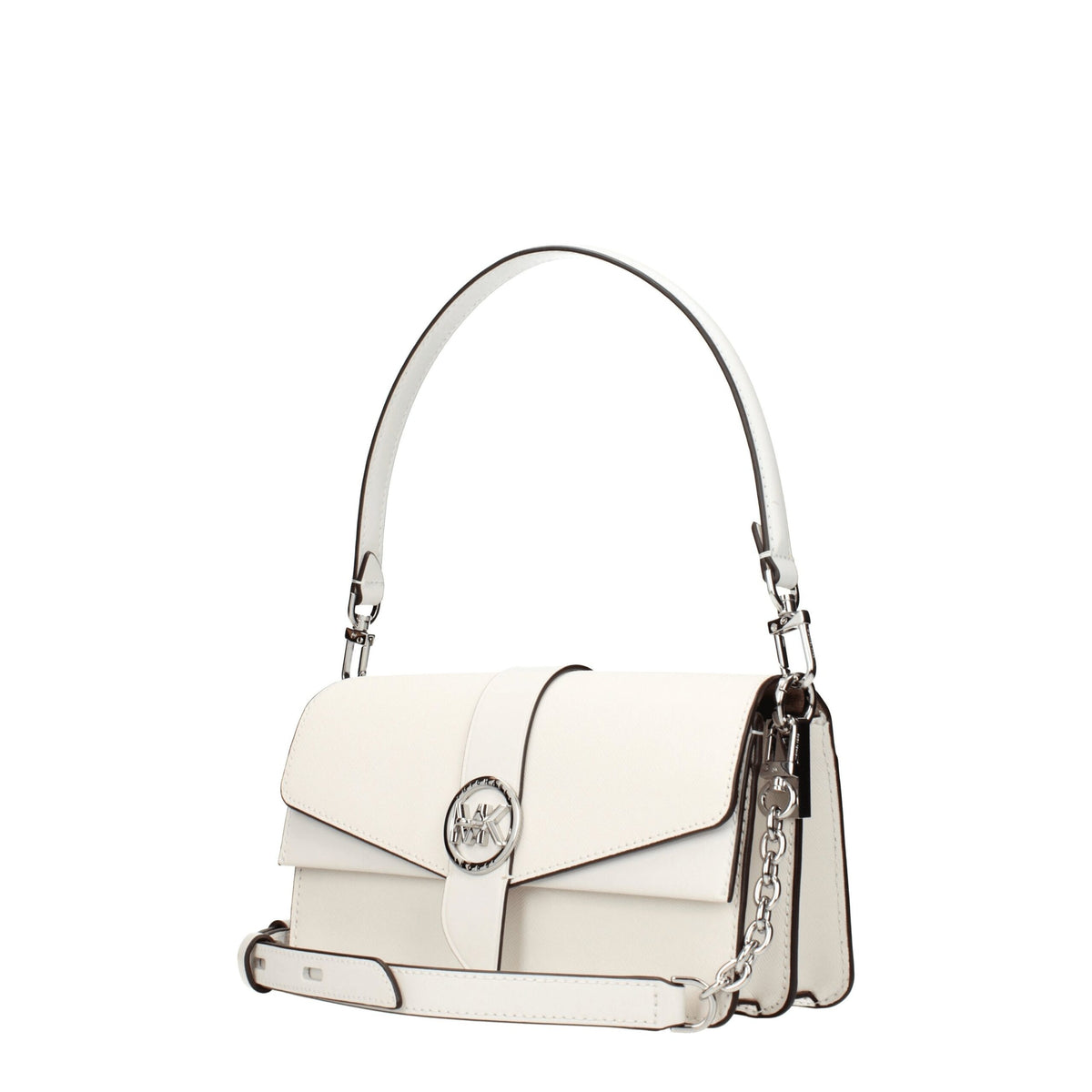 White Leather Handbag
