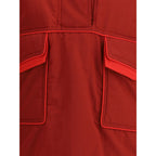 Red Polyamide Shell Jacket