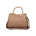 Marrone Poliuretano Woman Tote