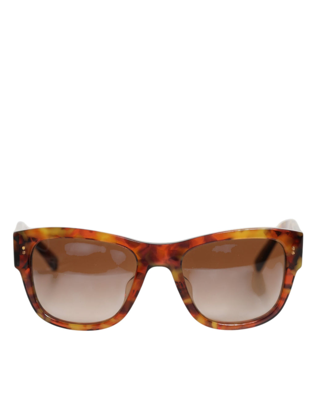 DG4338F Brown Havana Full Rim Round Lenses Sunglasses
