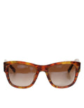 DG4338F Brown Havana Full Rim Round Lenses Sunglasses