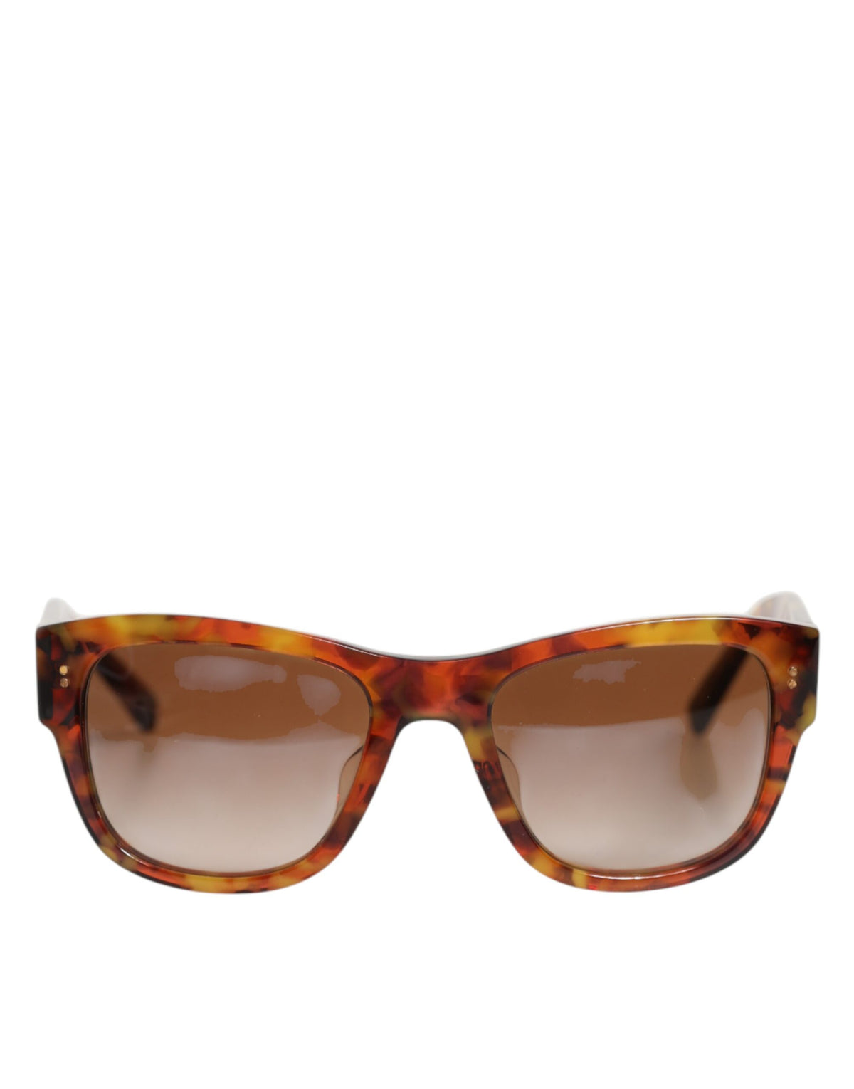 DG4338F Brown Havana Full Rim Round Lenses Sunglasses