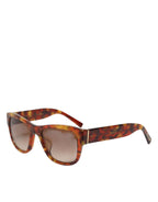 DG4338F Brown Havana Full Rim Round Lenses Sunglasses
