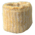 Yellow Polyester Mohair Fiber Neck Wrap Scarf