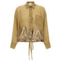 Brown Tencel Blouse