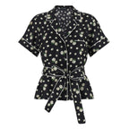 Black Silk Blouse