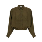 Bicolor Viscose Blouse