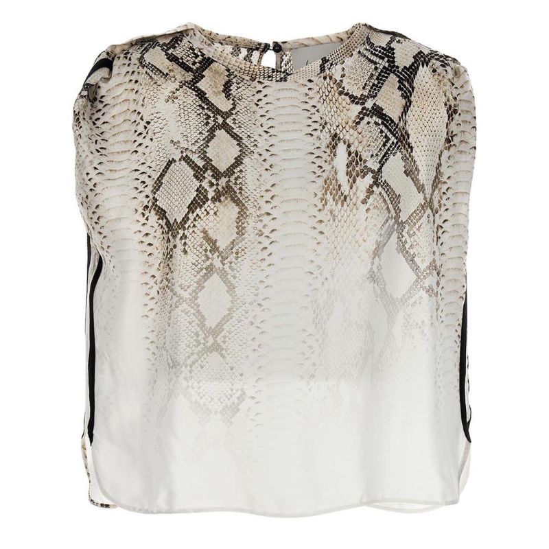 Multicolor Viscose Blouse