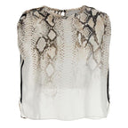 Multicolor Viscose Blouse