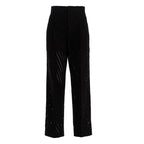 Black Cotton Pants